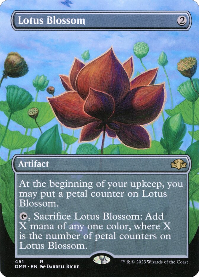 Lotus Blossom card front