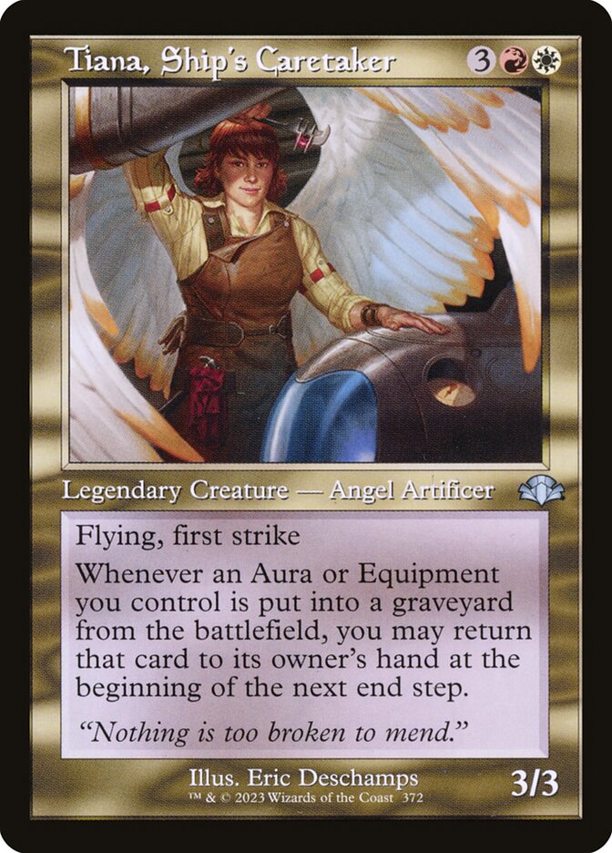 Tiana, Ship's Caretaker card front