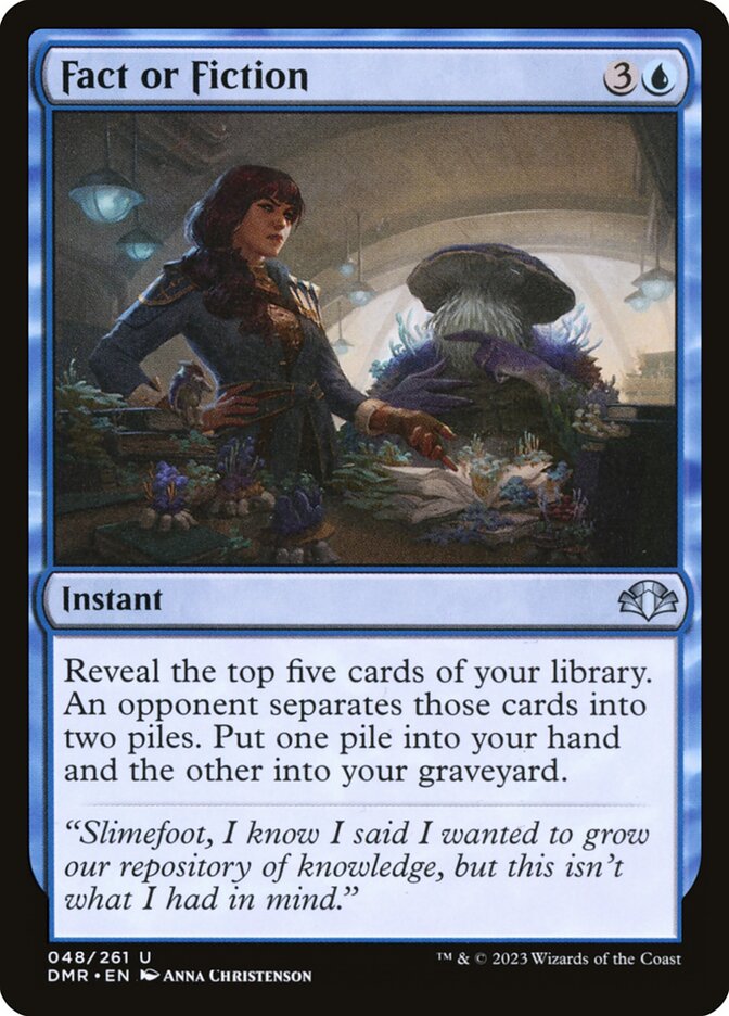 Fact or Fiction card front