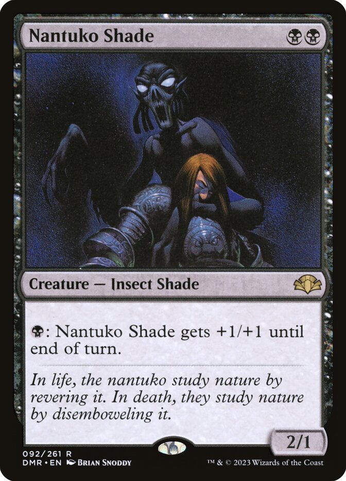 Nantuko Shade card front