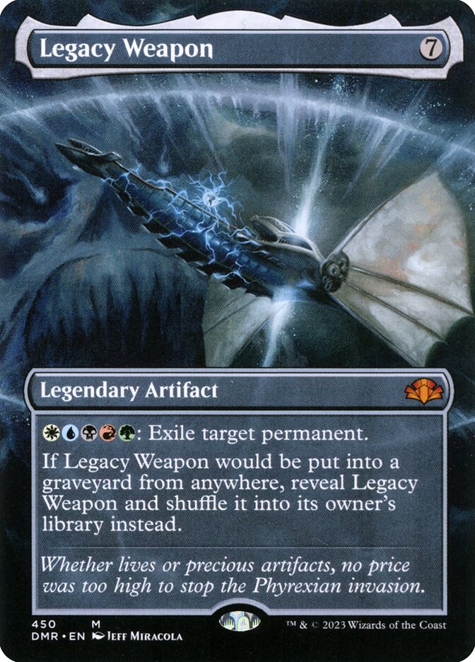 Legacy Weapon card front