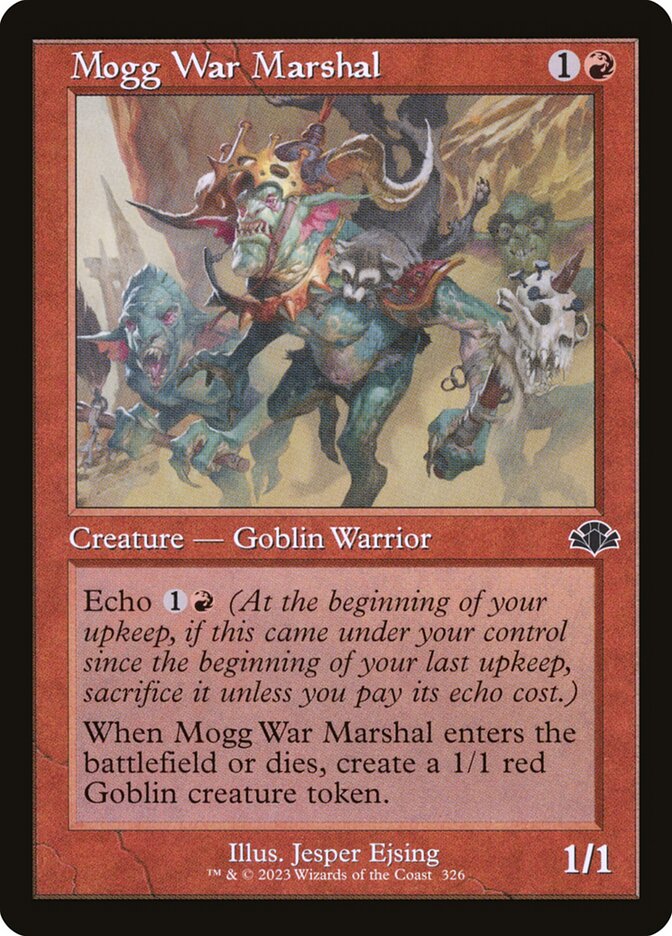Mogg War Marshal card front
