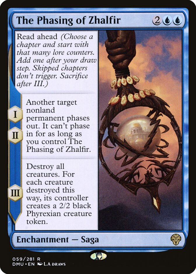 The Phasing of Zhalfir card front