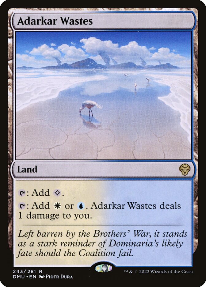 Adarkar Wastes card front