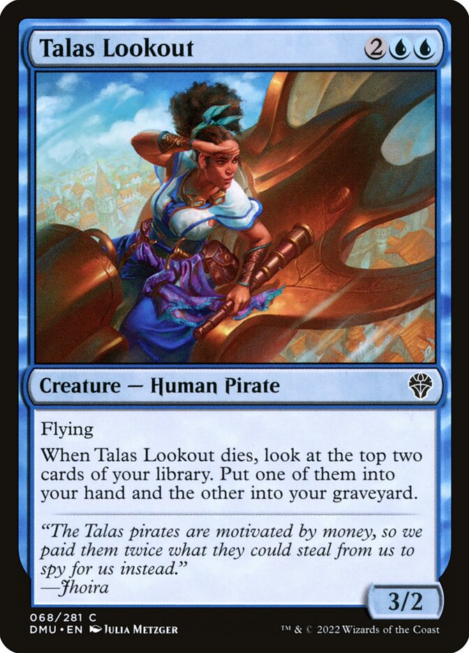 Talas Lookout card front
