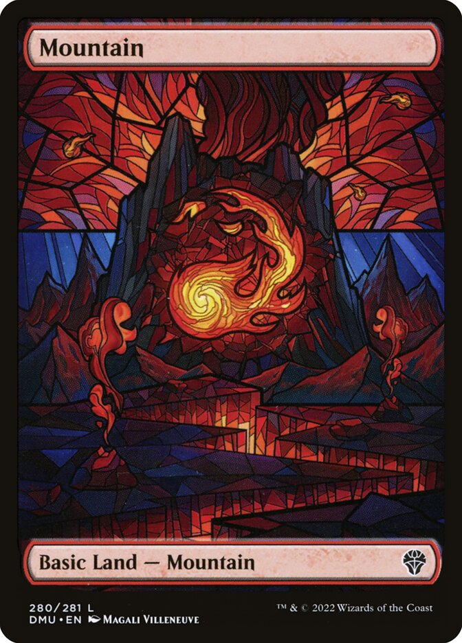 Mountain card front