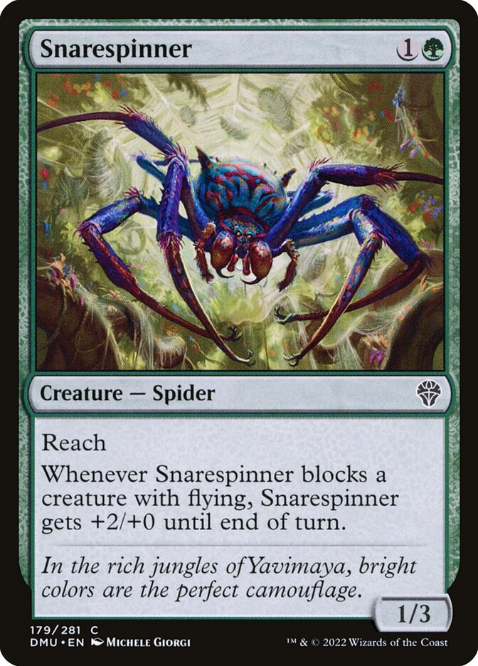 Snarespinner card front