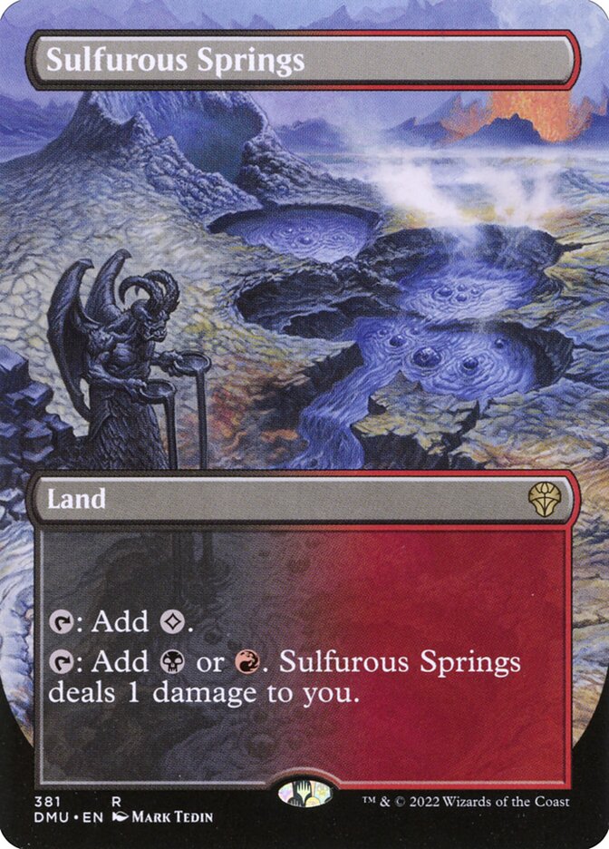 Sulfurous Springs card front
