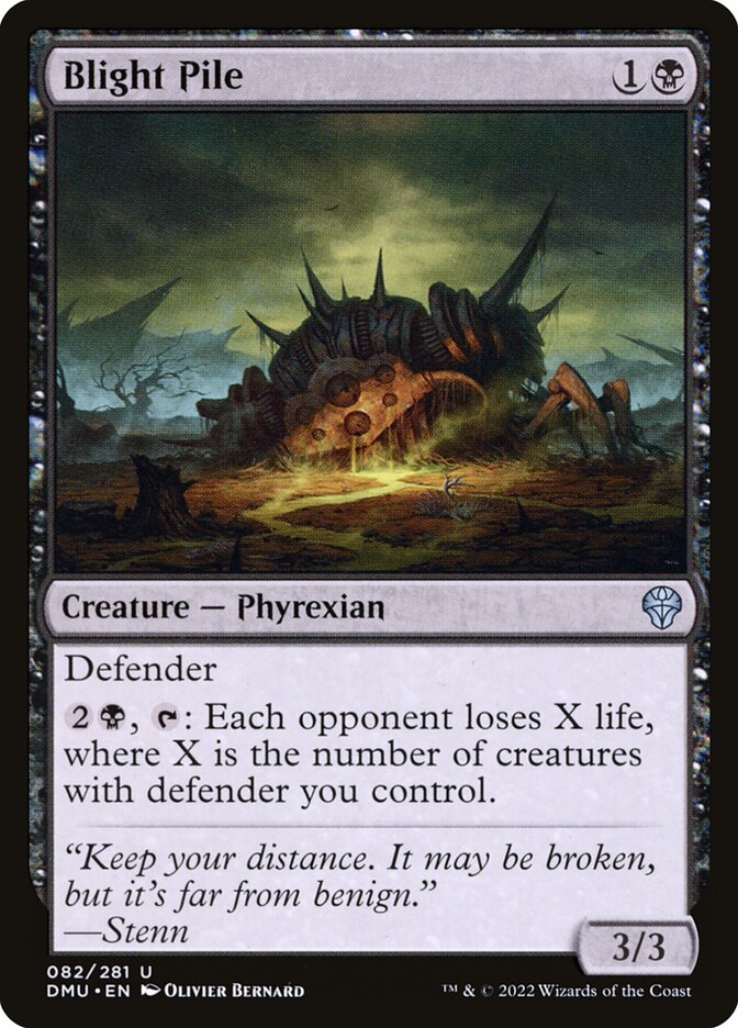 Blight Pile card front