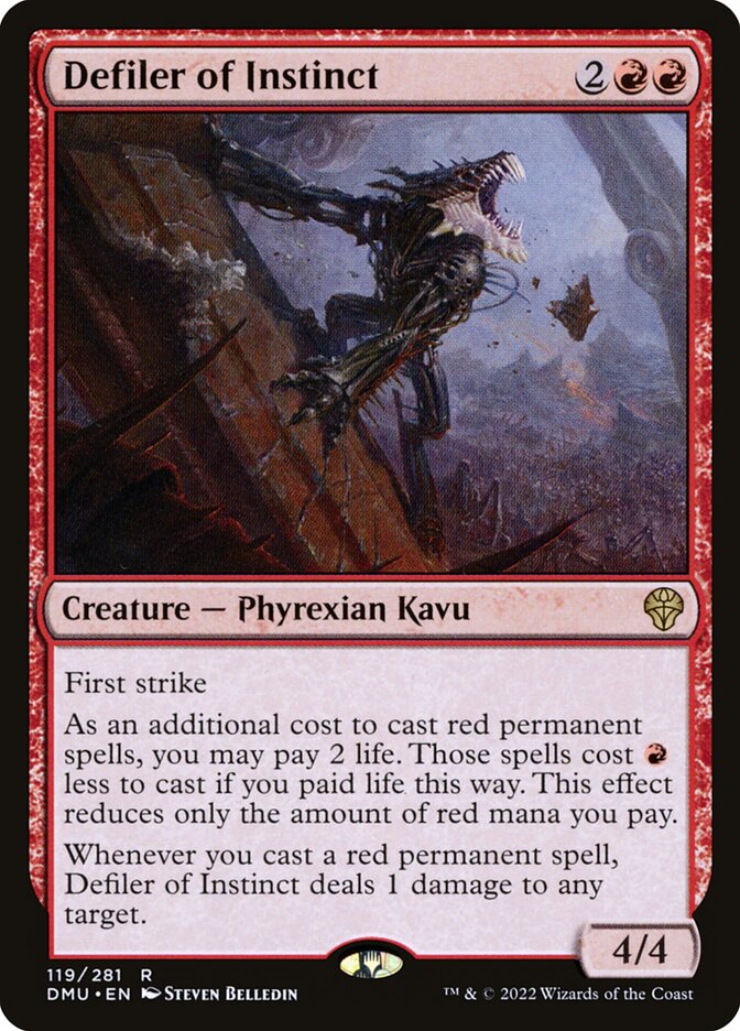 Defiler of Instinct card front