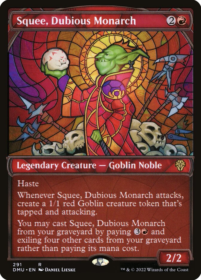 Squee, Dubious Monarch card front
