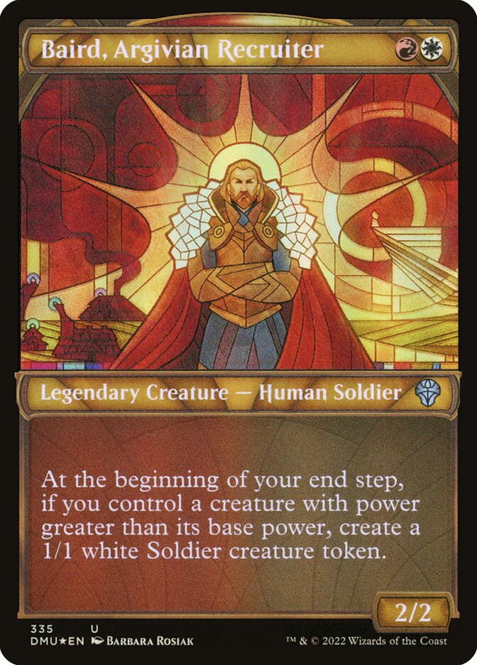 Baird, Argivian Recruiter card front