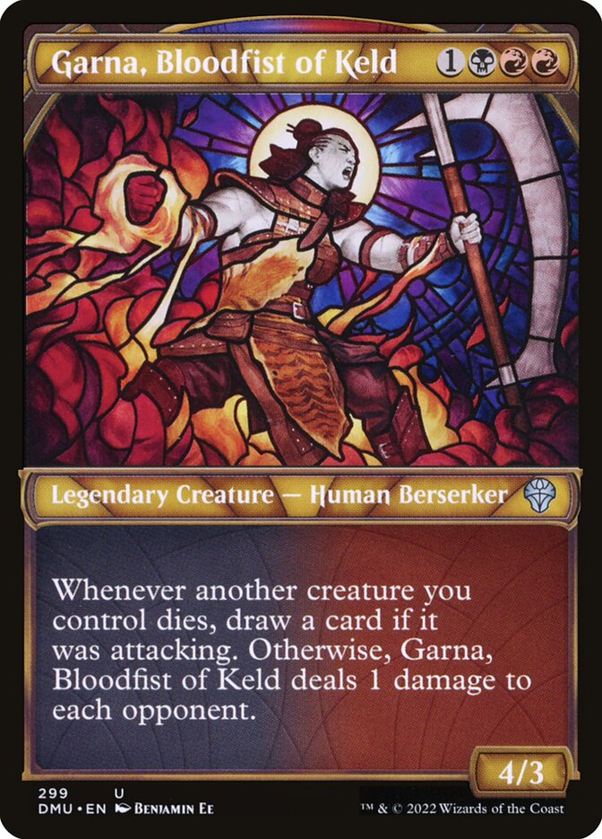 Garna, Bloodfist of Keld card front