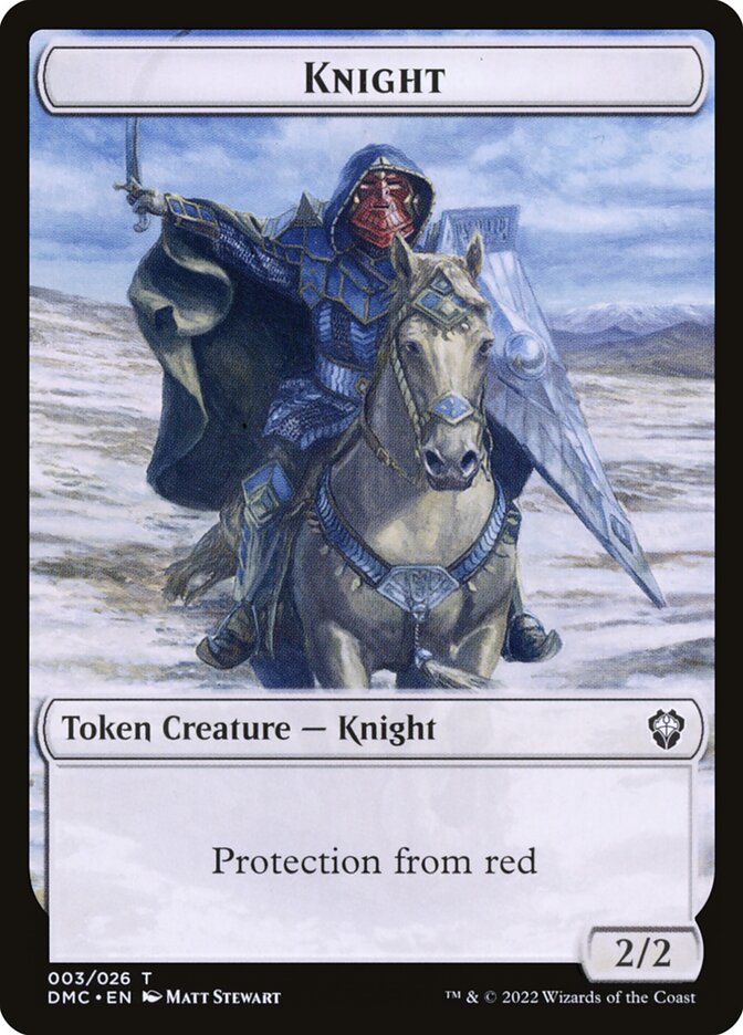 Knight card front