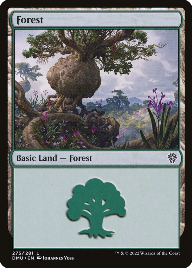 Forest card front