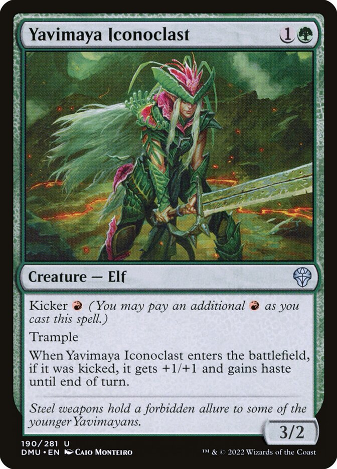 Yavimaya Iconoclast card front