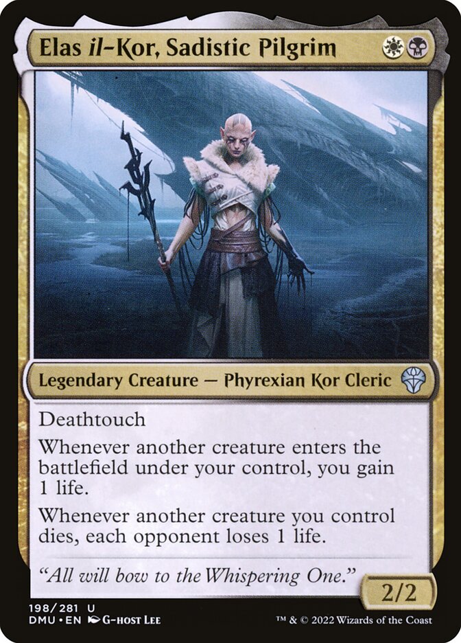 Elas il-Kor, Sadistic Pilgrim card front