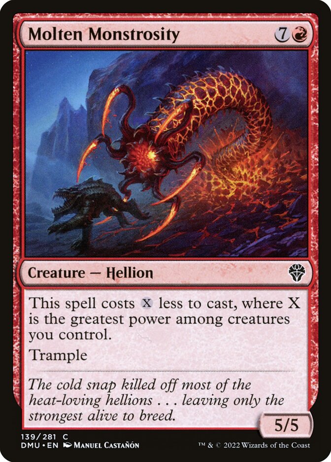 Molten Monstrosity card front
