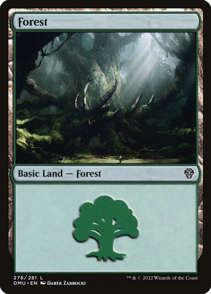 Forest card front