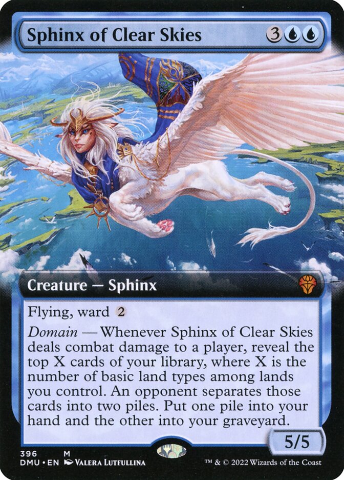 Sphinx of Clear Skies card front