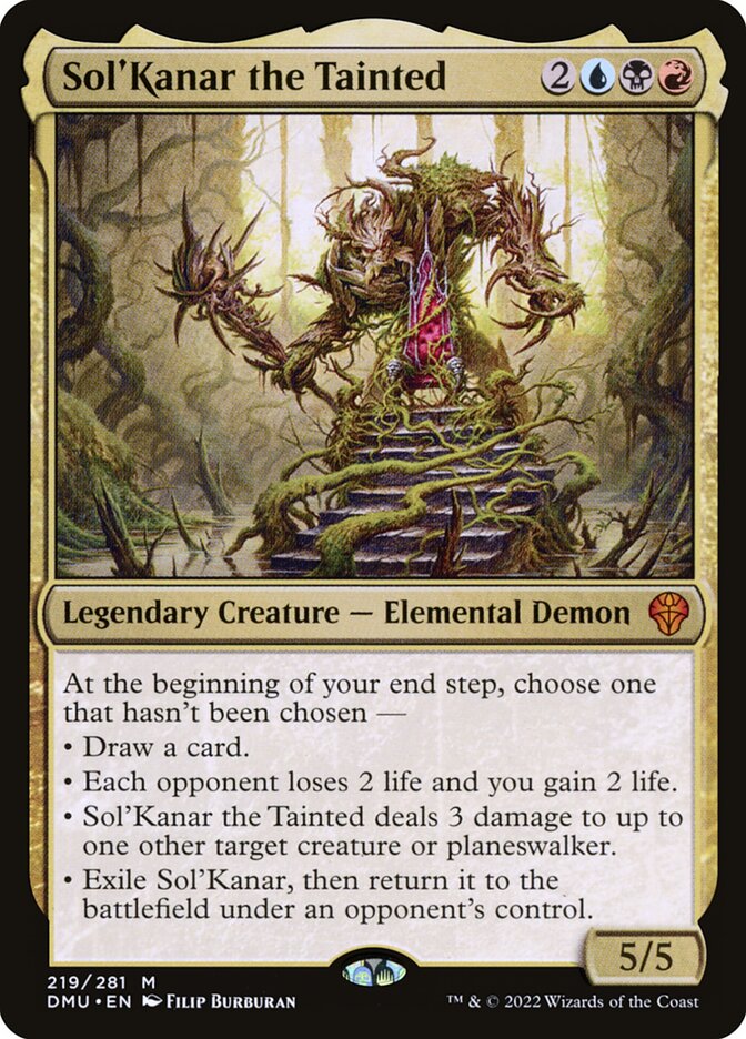 Sol'Kanar the Tainted card front