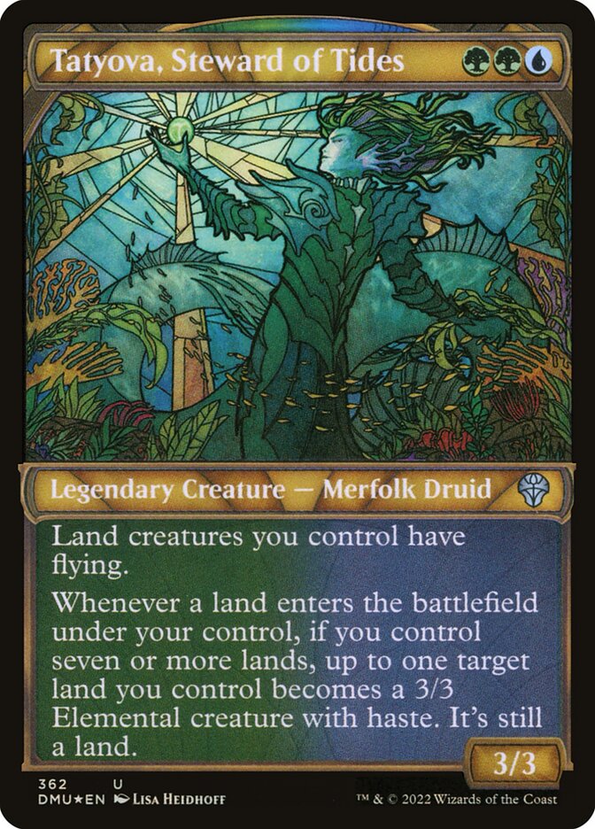 Tatyova, Steward of Tides card front