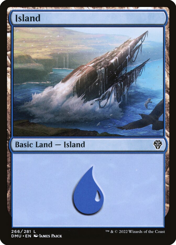 Island card front