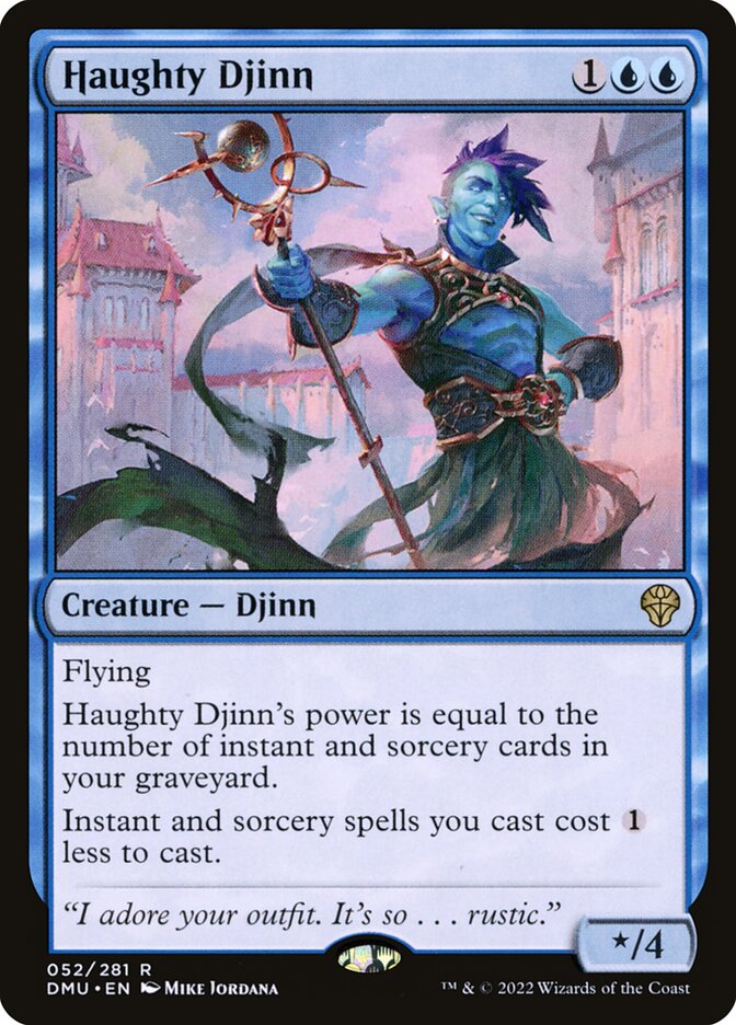 Haughty Djinn card front