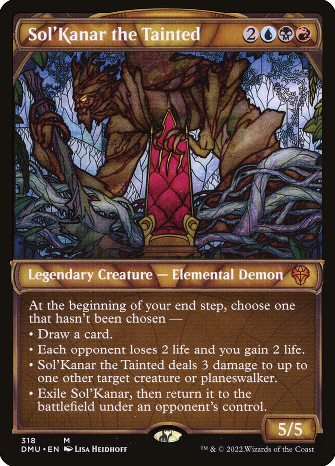 Sol'Kanar the Tainted card front