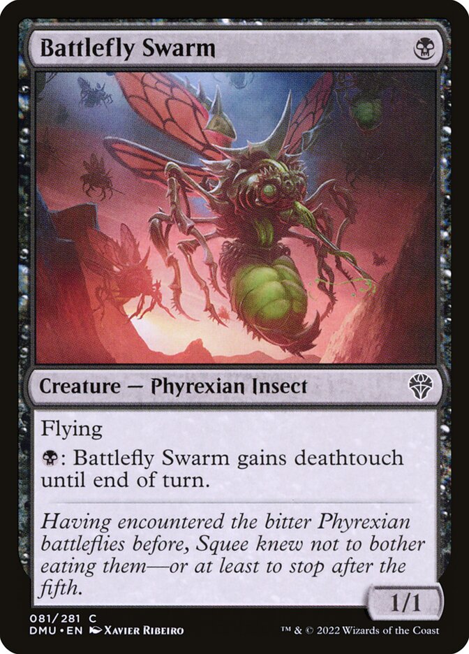 Battlefly Swarm card front