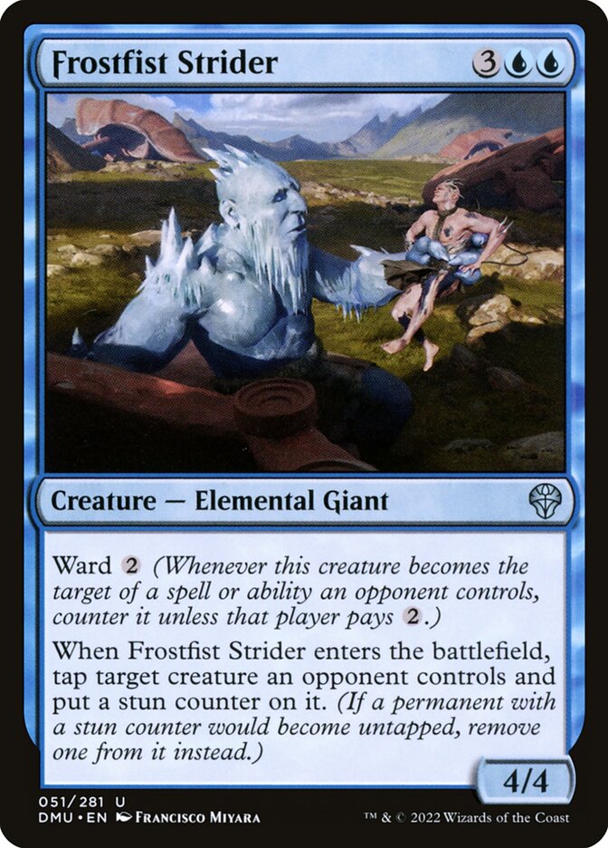 Frostfist Strider card front