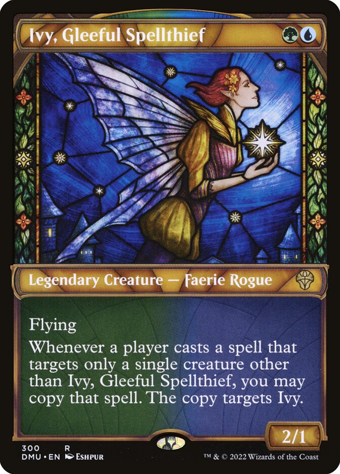 Ivy, Gleeful Spellthief card front