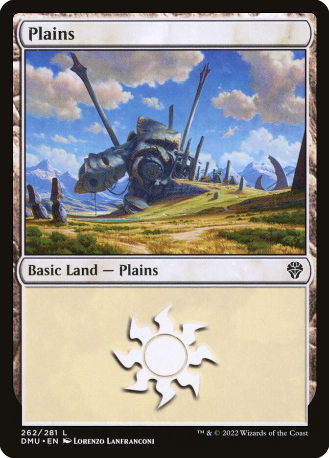 Plains card front