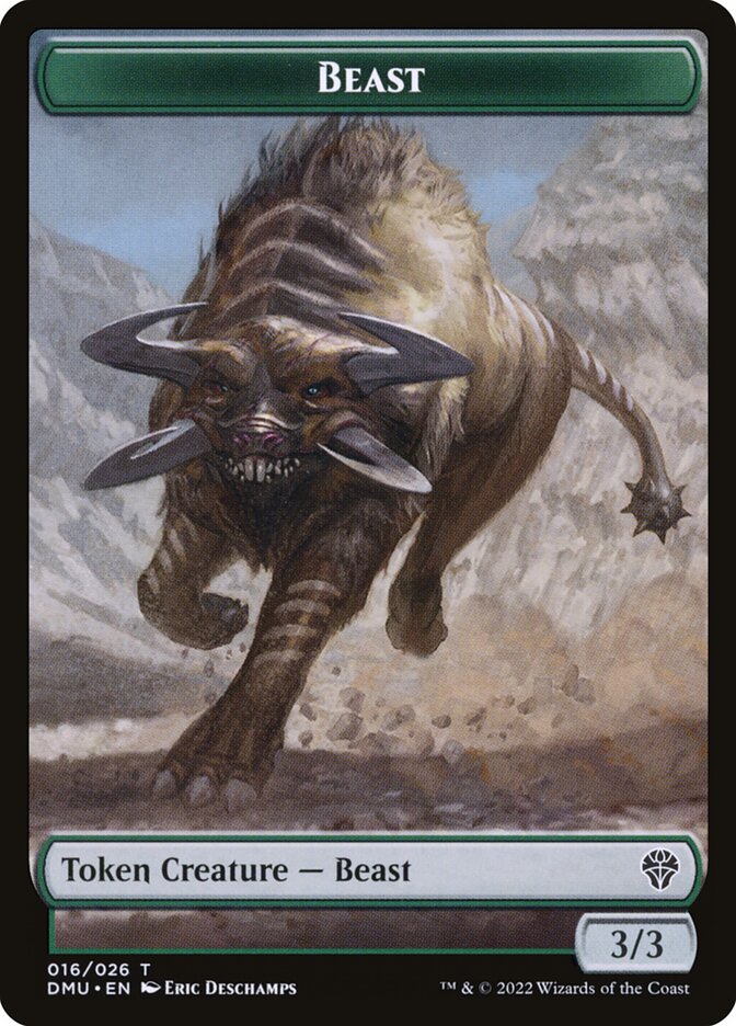 Beast card front