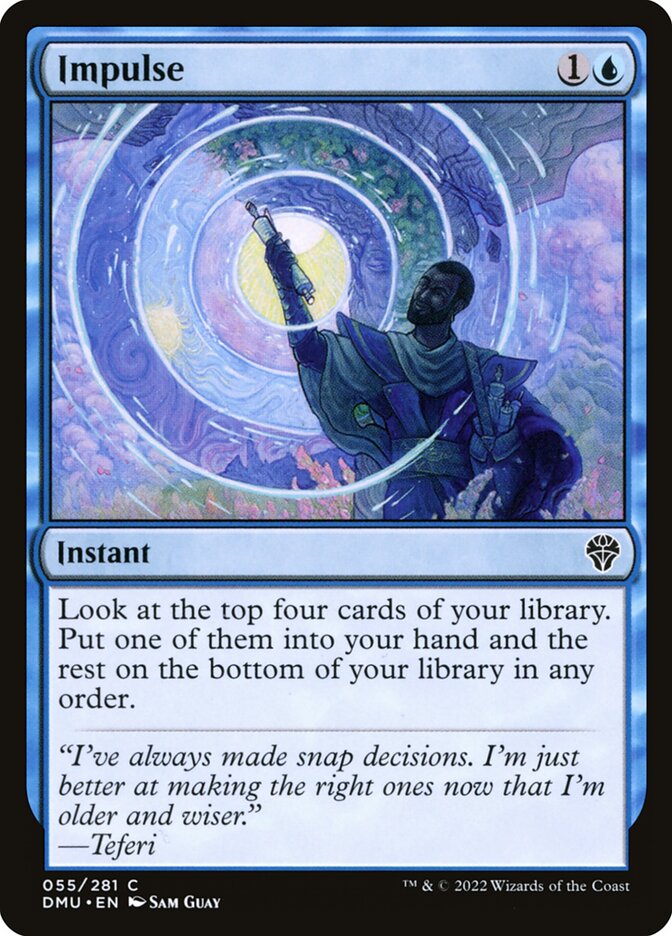 Impulse card front