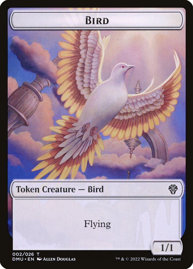 Bird card front