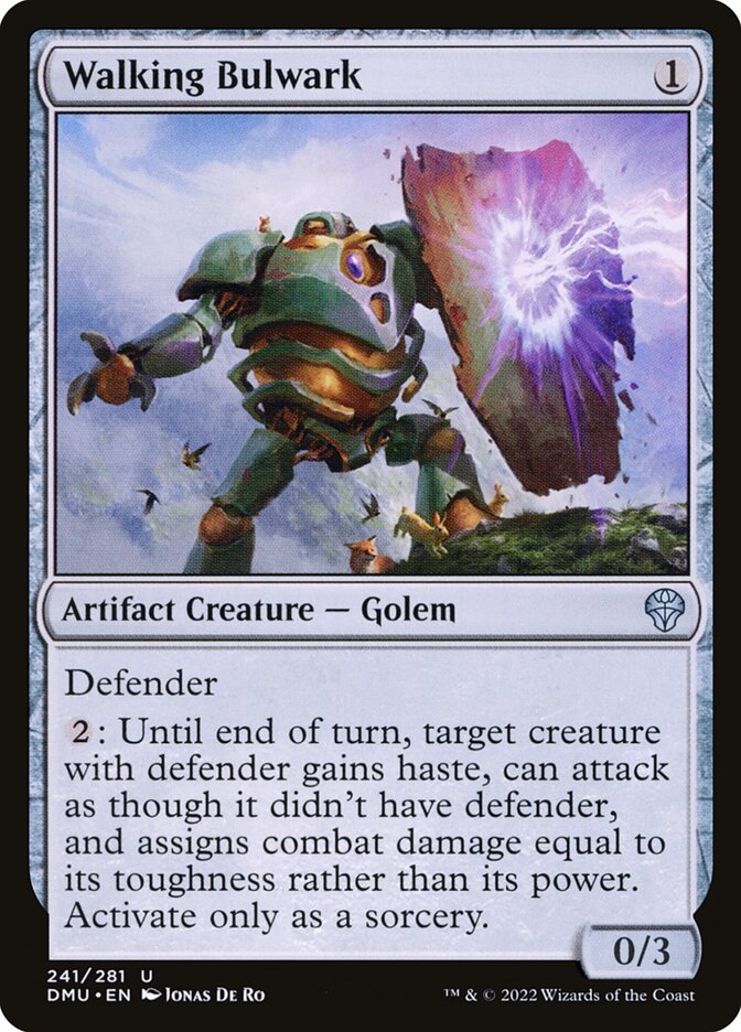 Walking Bulwark card front