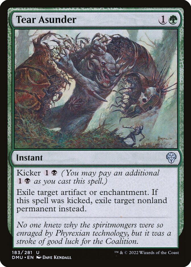 Tear Asunder card front