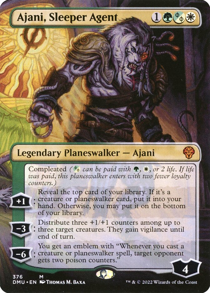 Ajani, Sleeper Agent card front