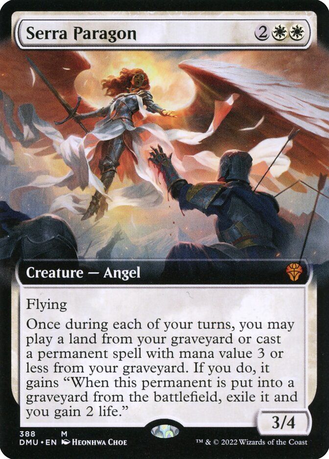 Serra Paragon card front