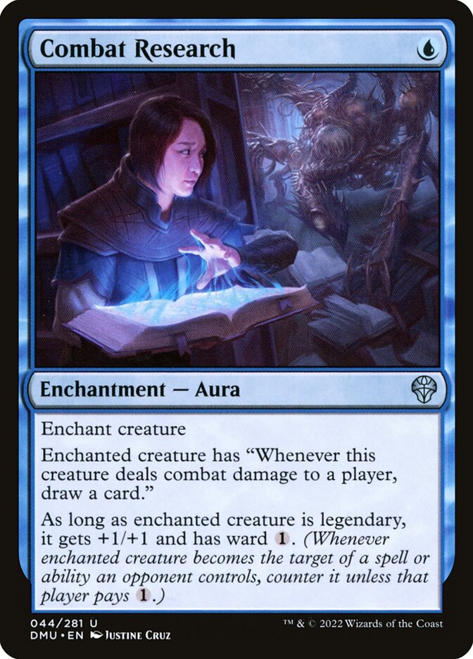 Combat Research card front