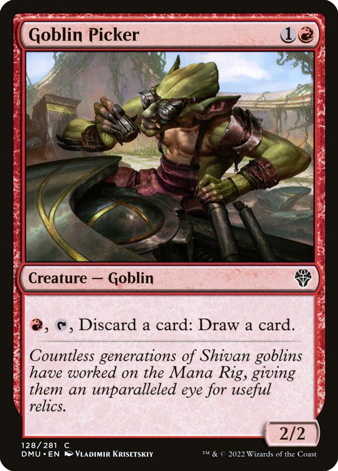 Goblin Picker card front