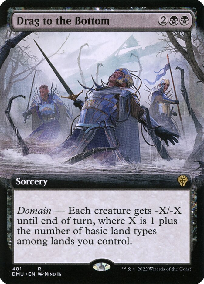 Drag to the Bottom card front