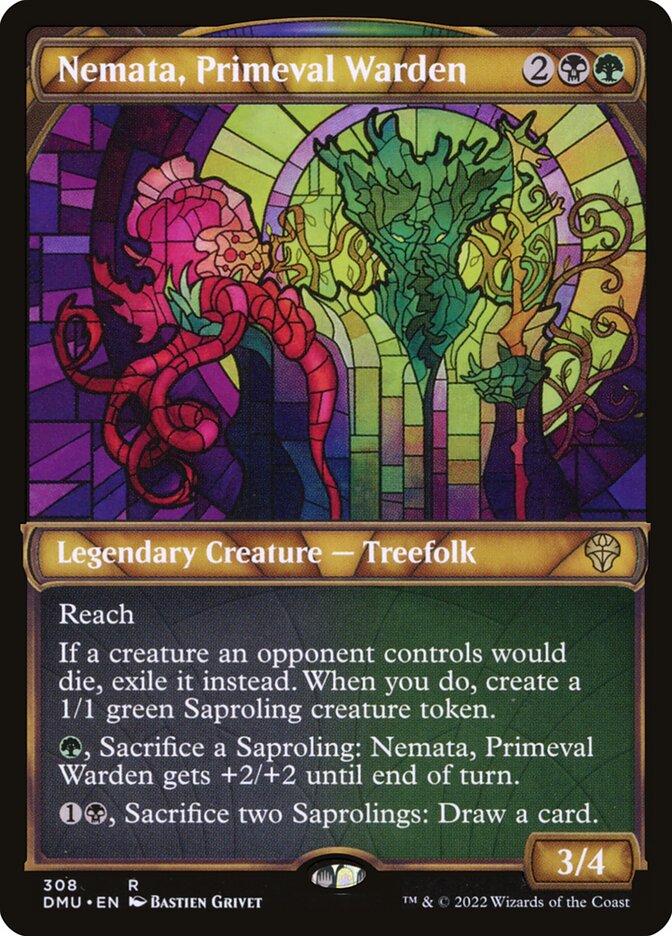 Nemata, Primeval Warden card front
