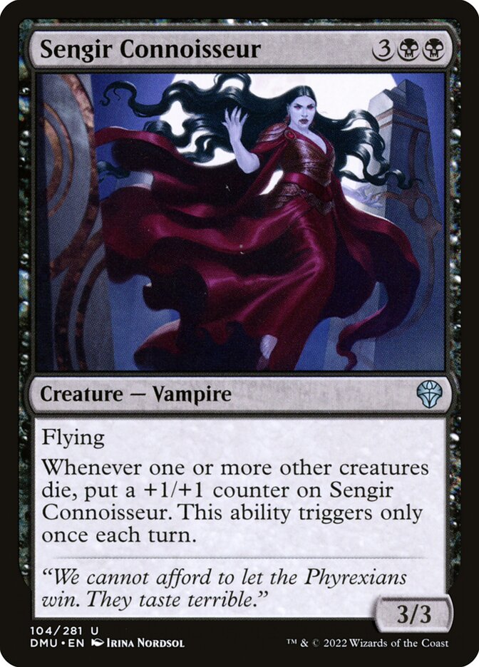 Sengir Connoisseur card front