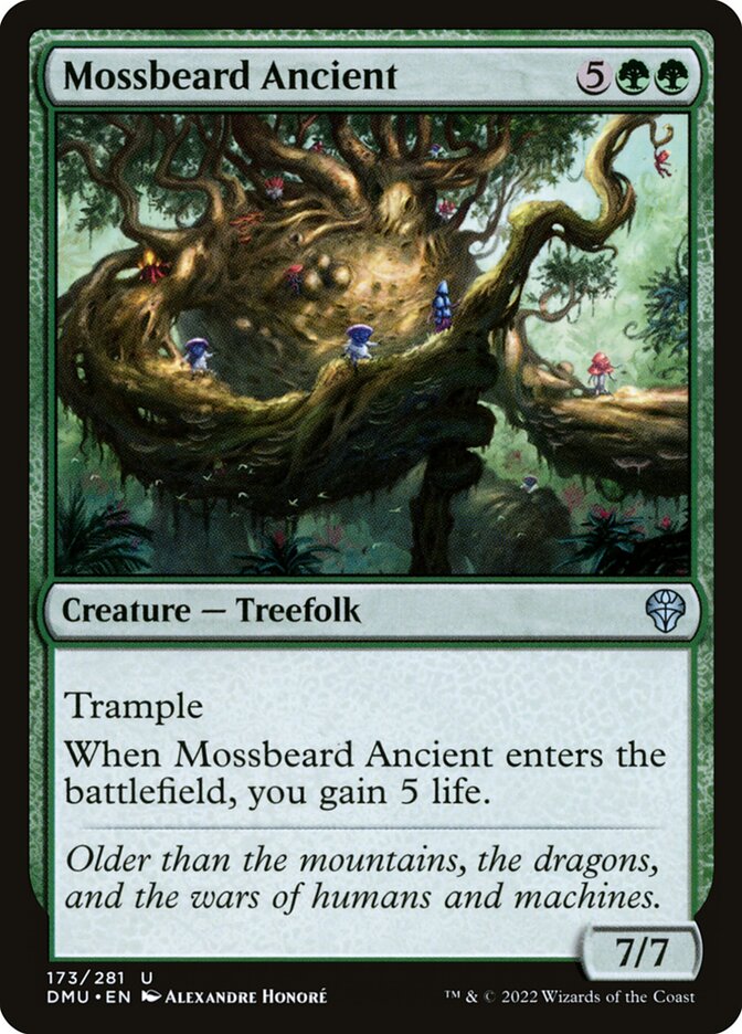 Mossbeard Ancient card front