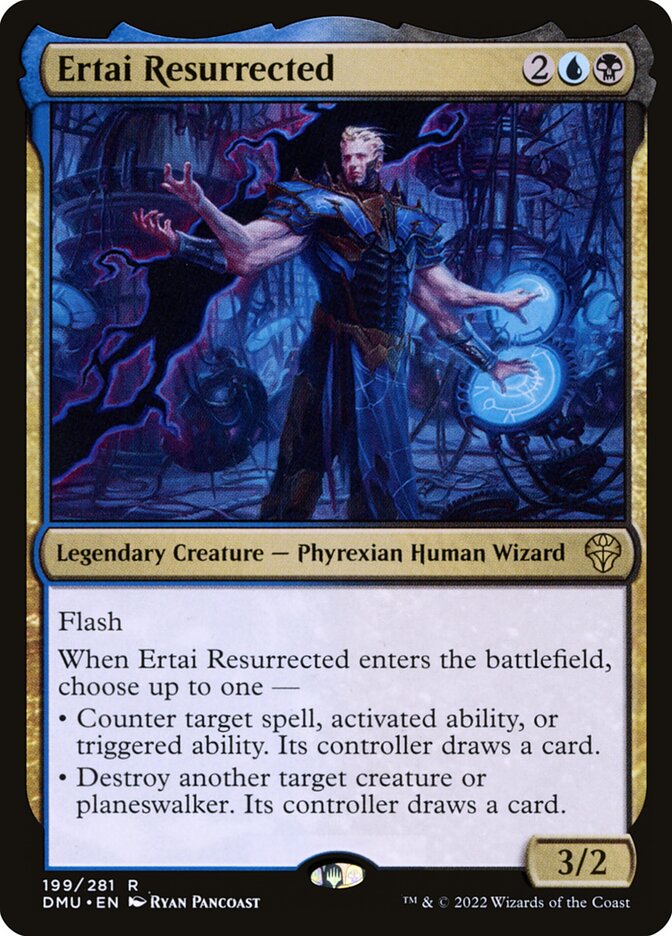 Ertai Resurrected card front