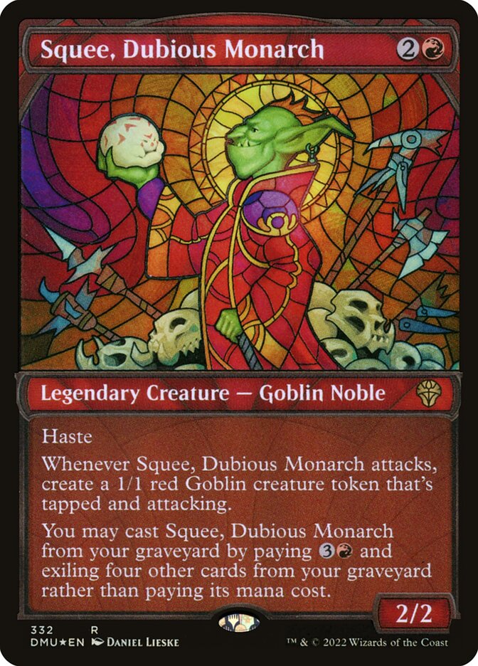 Squee, Dubious Monarch card front