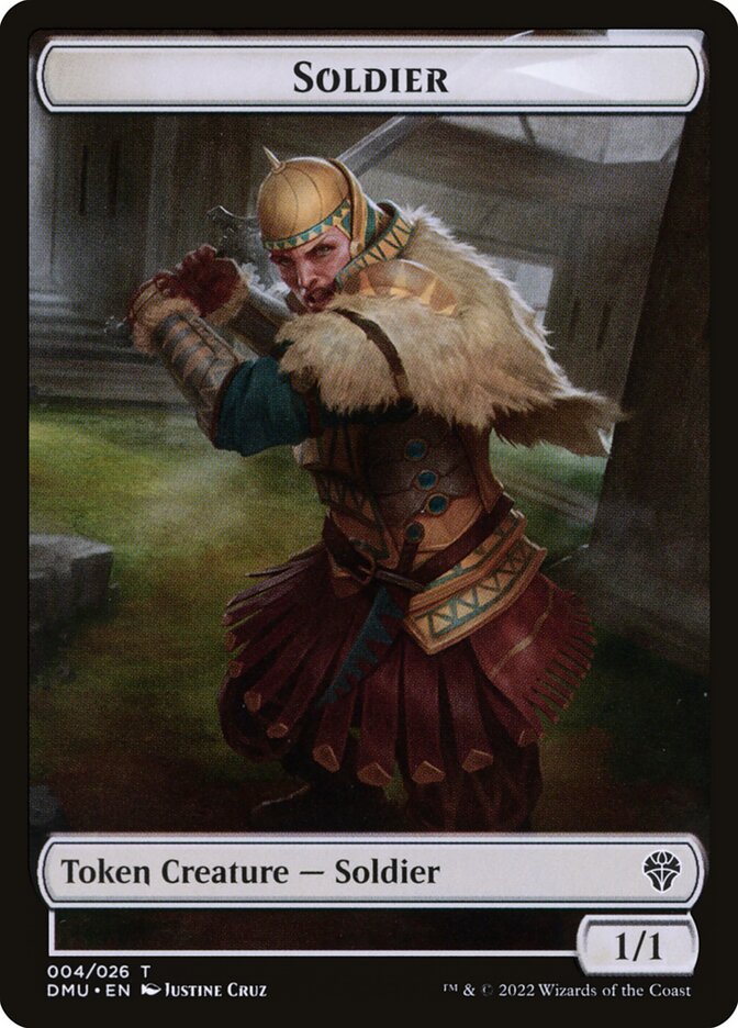 Soldier card front