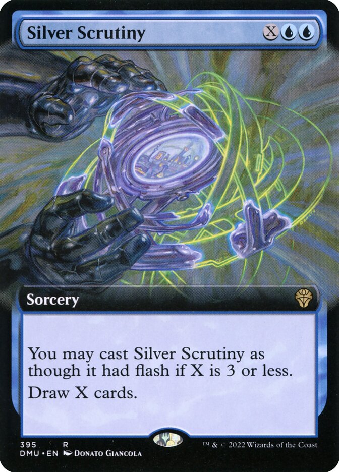 Silver Scrutiny card front